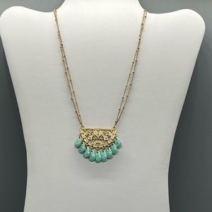 Sahara Speckled Mint Necklace